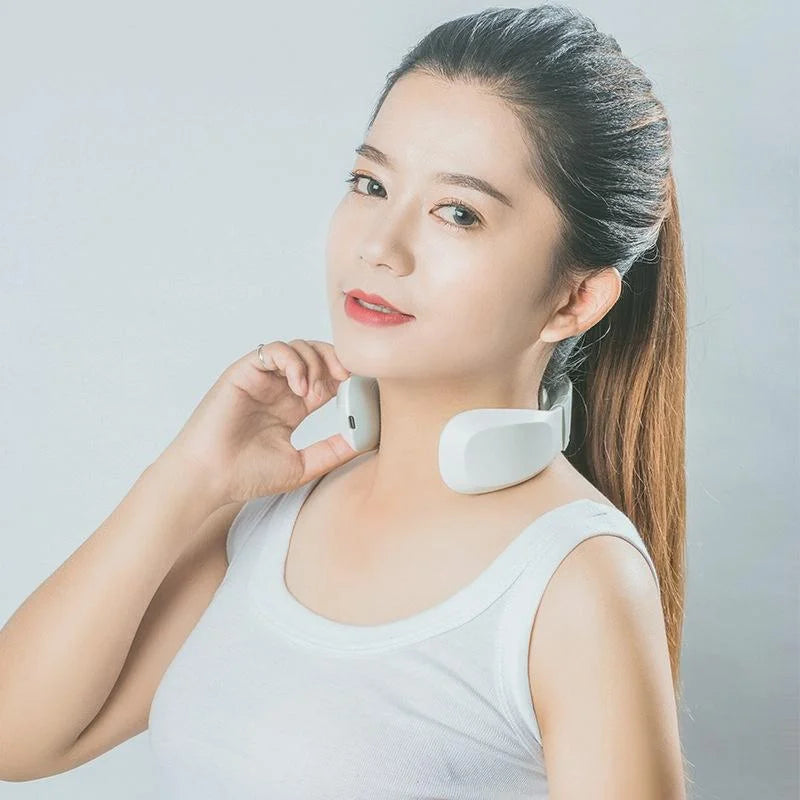 Smart Neck Massager English White - Health & Beauty >