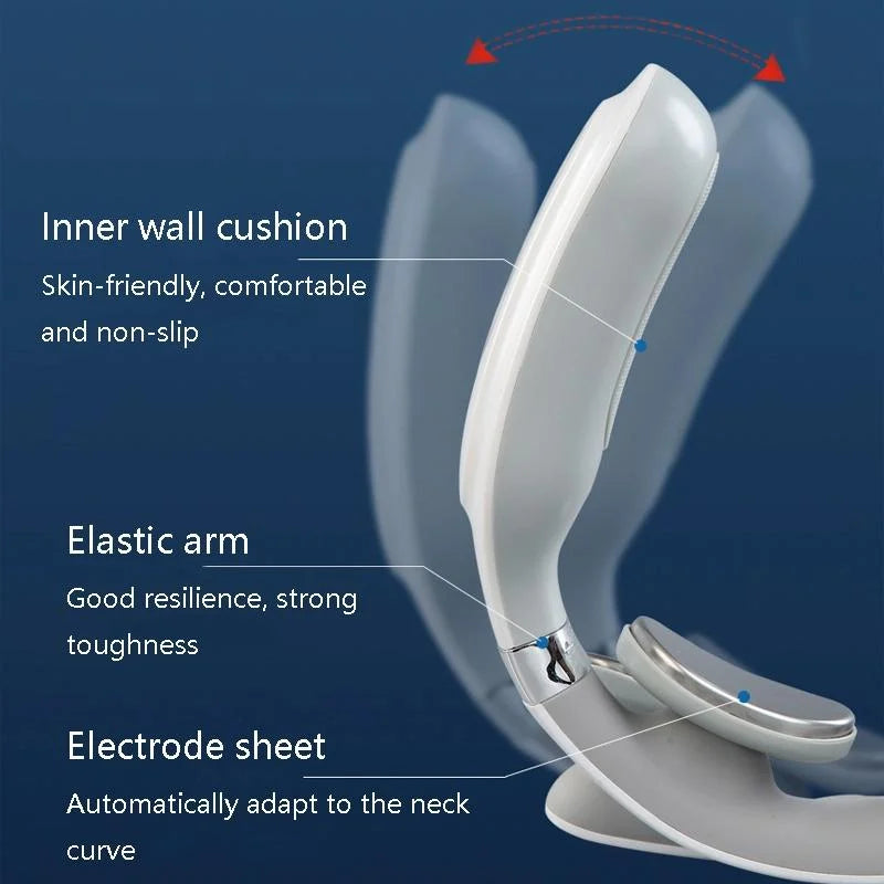 Smart Neck Massager With Charging Function - Health &