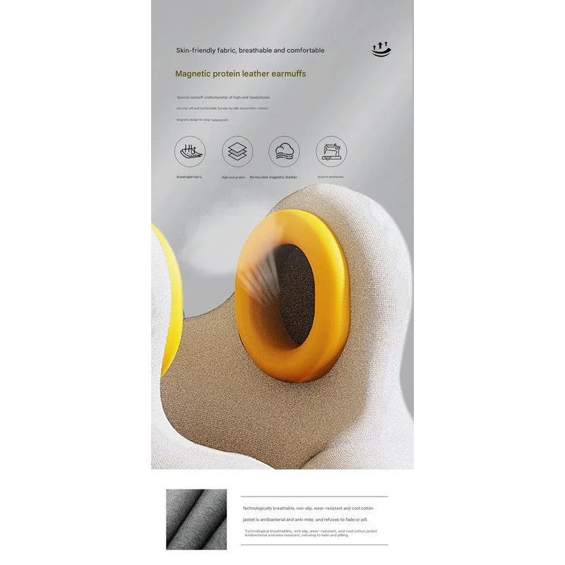 Smart Neck Pillow with Dual Noise Reduction HIFI Bluetooth