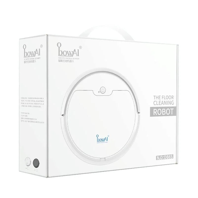 Smart Path-charging Sweeping Robot for Household - Black