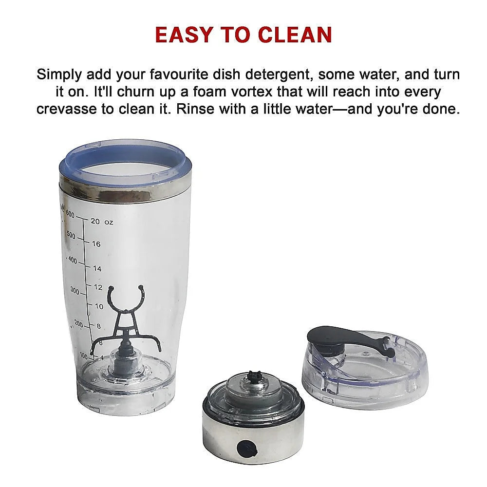 Smart Portable Blender Protein Shaker 600ml Detachable