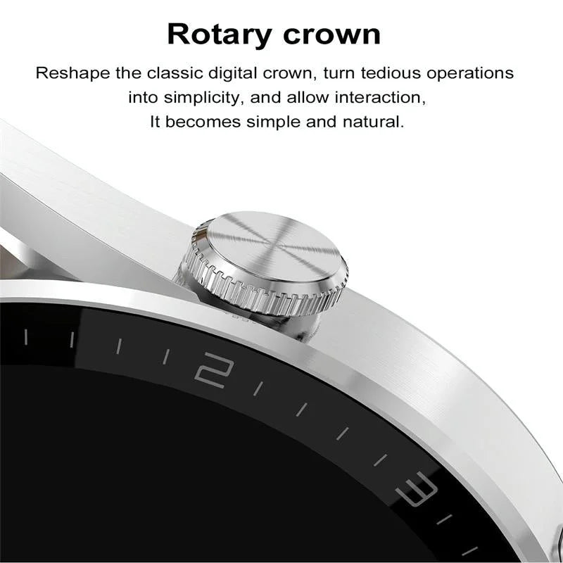 Smart Silicone Watch With Colour Screen - Silver - Fashion
