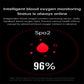Smart Watch With Heart / Blood Monitoring - Brown - Fashion