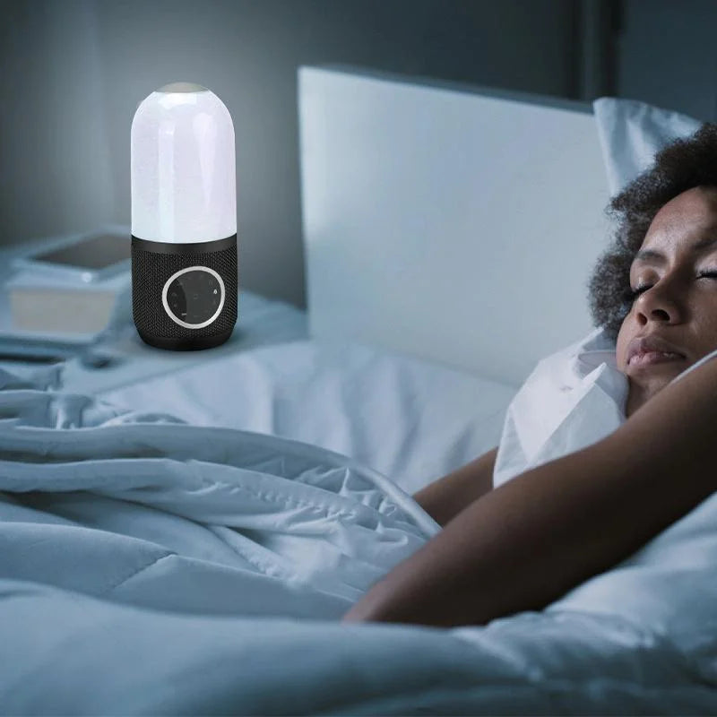 Smart White Noise Sleep Speaker Black - Health & Beauty >