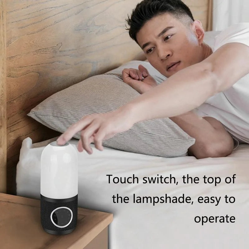 Smart White Noise Sleep Speaker Black - Health & Beauty >