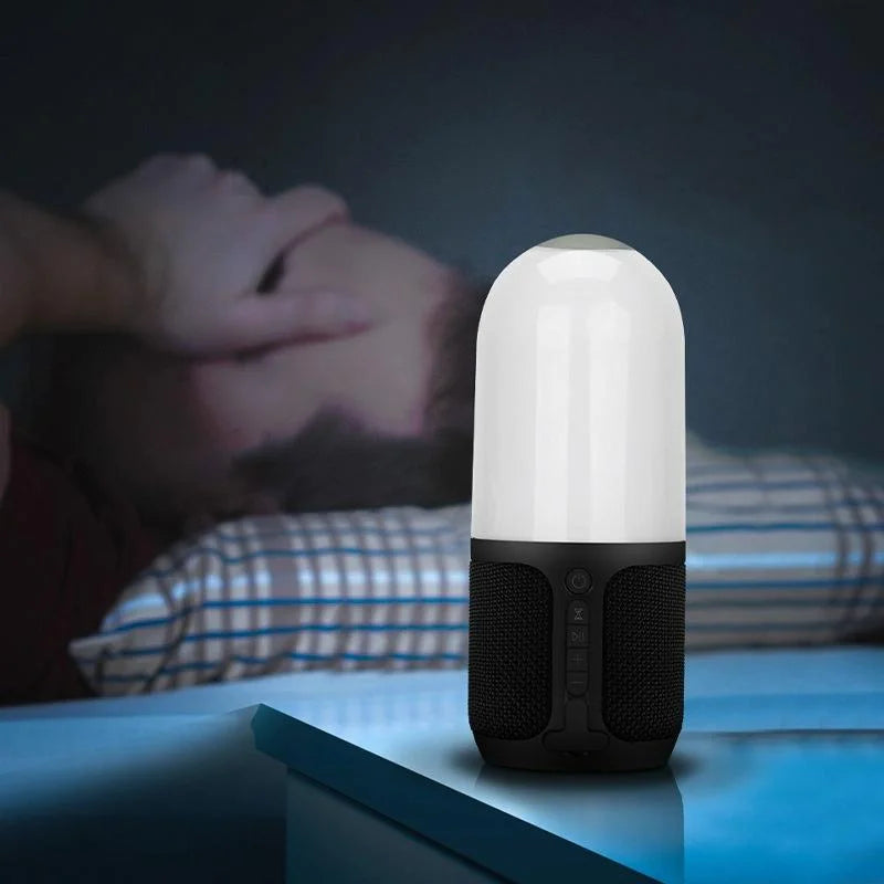 Smart White Noise Sleep Speaker Black - Health & Beauty >