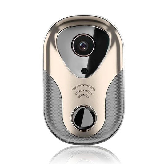 Smart Wifi Doorbell With Hd Intercom Night Vision & Micro
