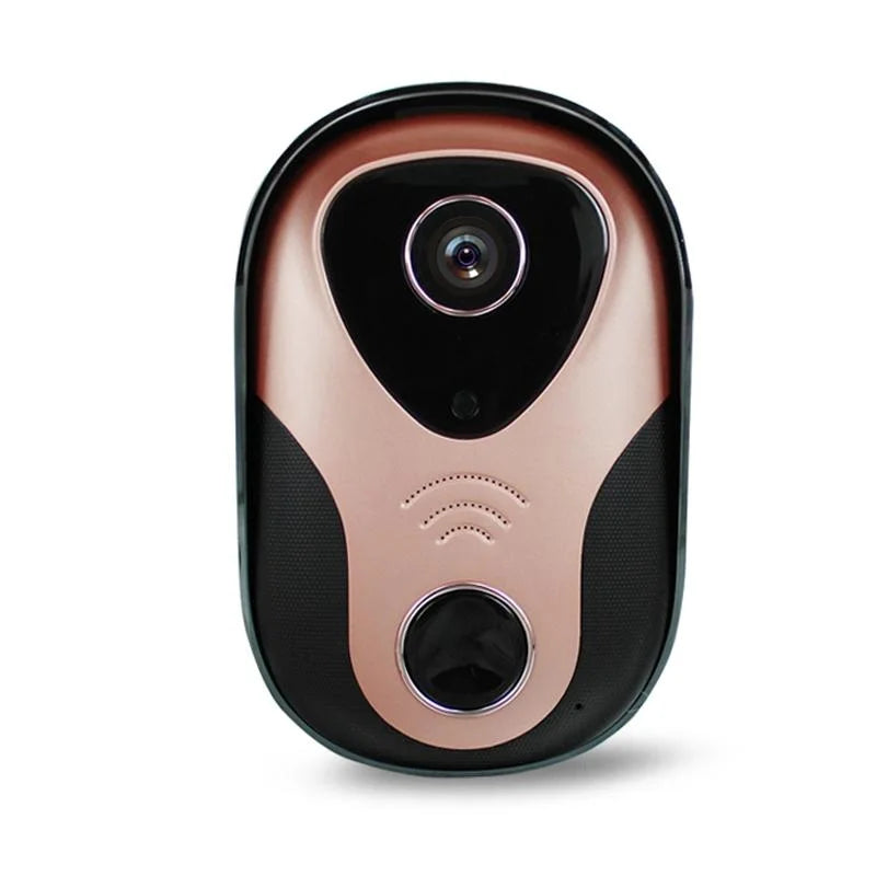 Smart Wifi Doorbell With Hd Intercom Night Vision & Micro