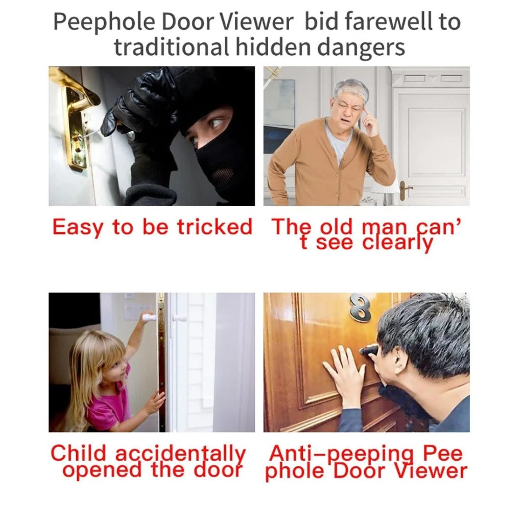 Smart Wifi Video Doorbell With Night Vision Motion
