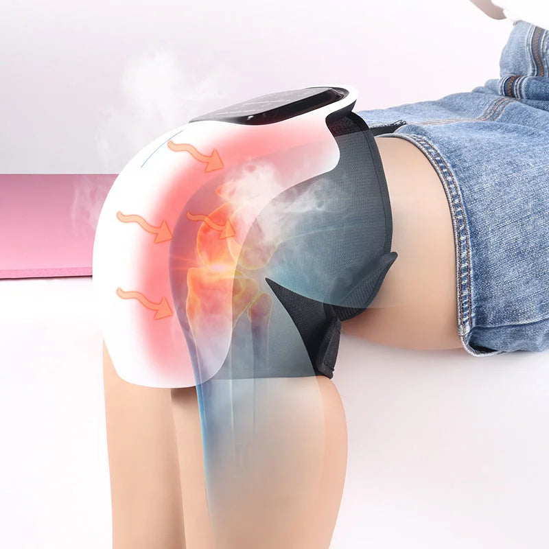 Smart Wireless Knee Massager with Heat Therapy