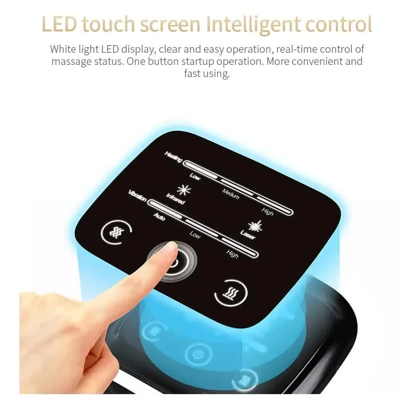 Smart Wireless Knee Massager with Heat Therapy