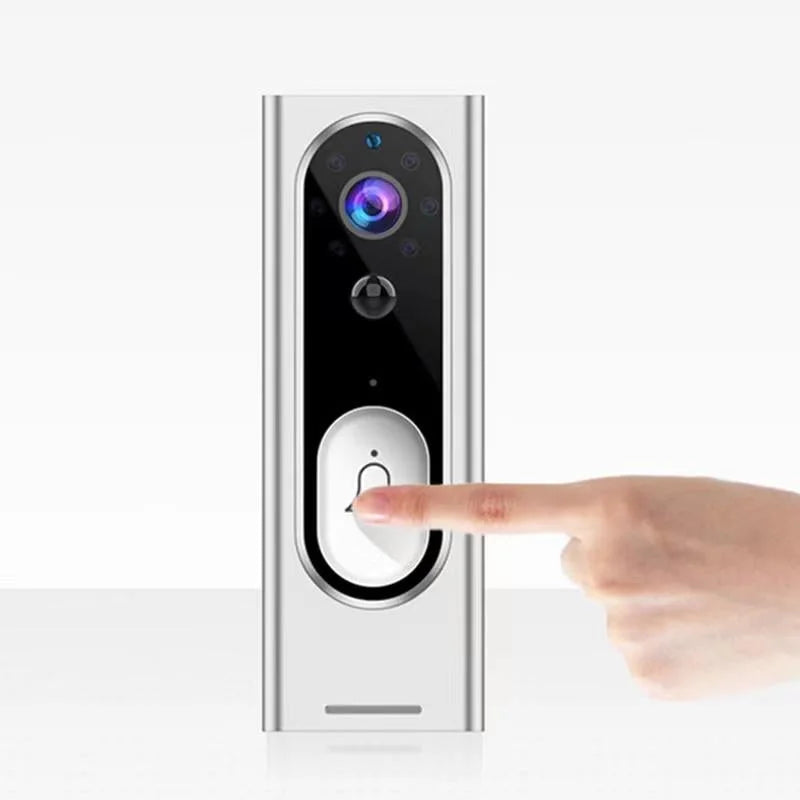 Smart Wireless Video Doorbell With Night Vision & Motion