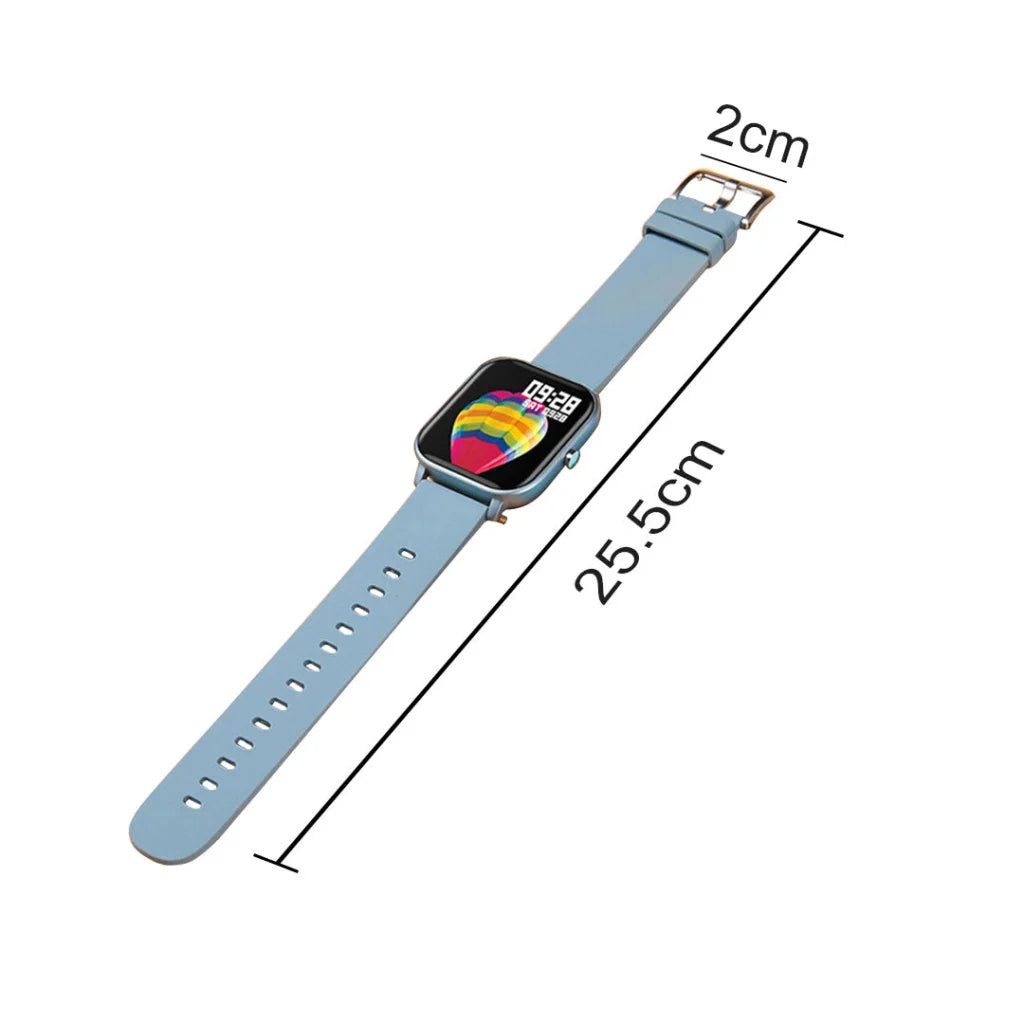 Smart Wrist Watch Premium Waterproof Fitness Heart Rate Monitor Tracker P8 - Pink