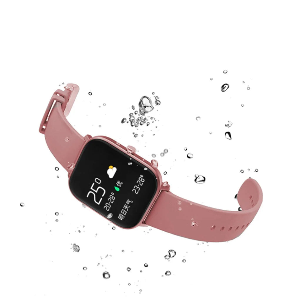 Smart Wrist Watch Premium Waterproof Fitness Heart Rate Monitor Tracker P8 - Pink