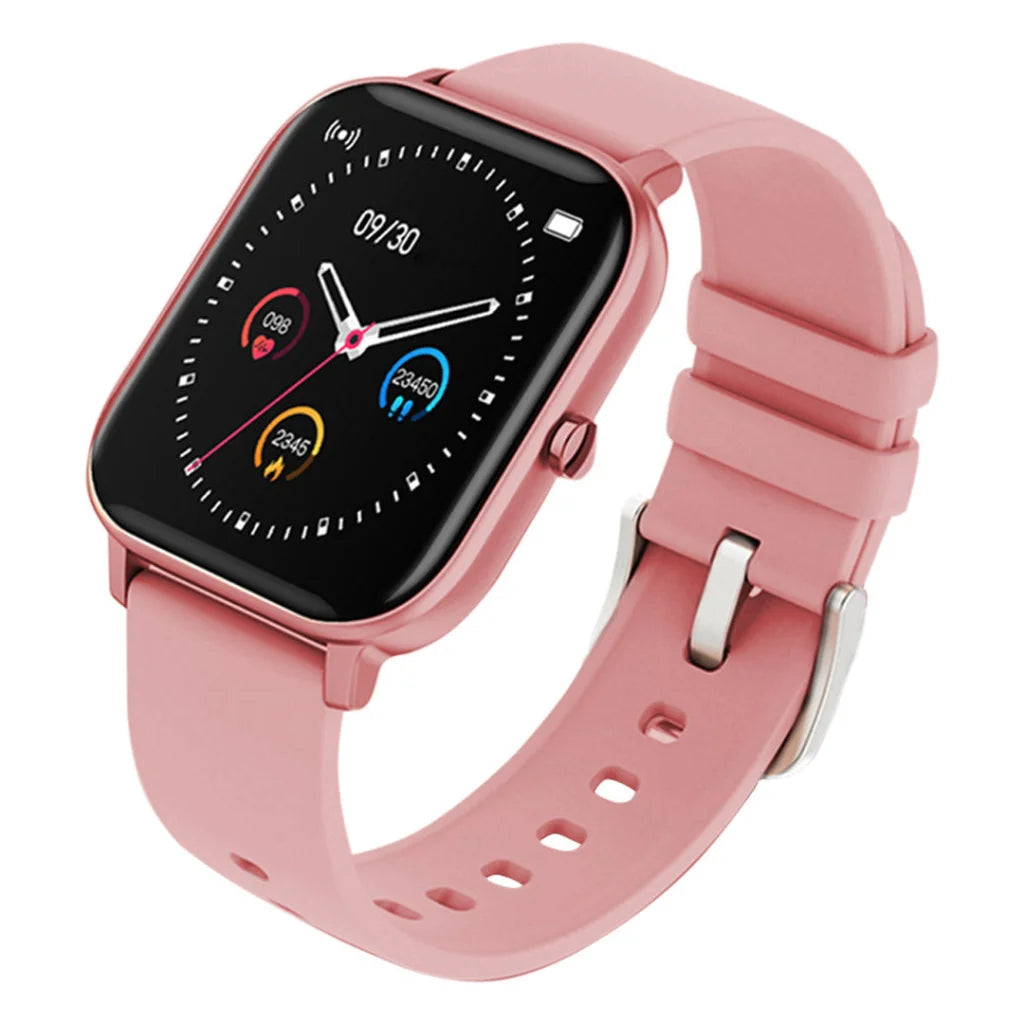 Smart Wrist Watch Premium Waterproof Fitness Heart Rate Monitor Tracker P8 - Pink