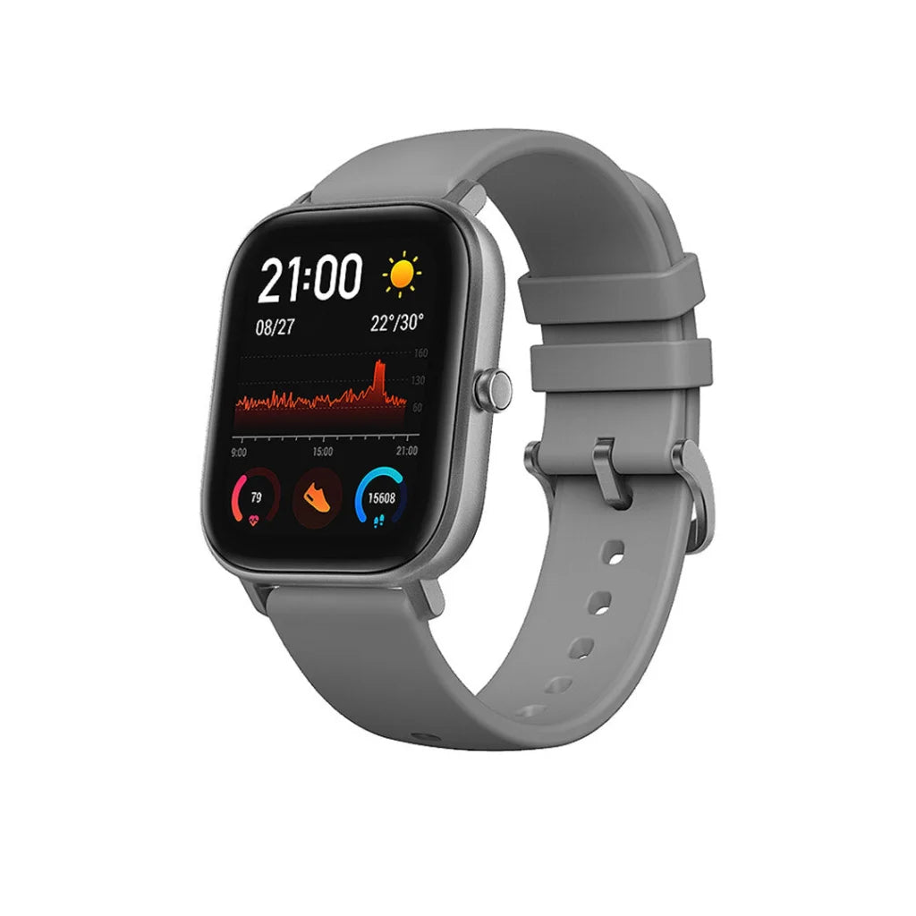 Smart Wrist Watch Set Premium 2X Waterproof Fitness Heart Rate Monitor Tracker P8 - Grey