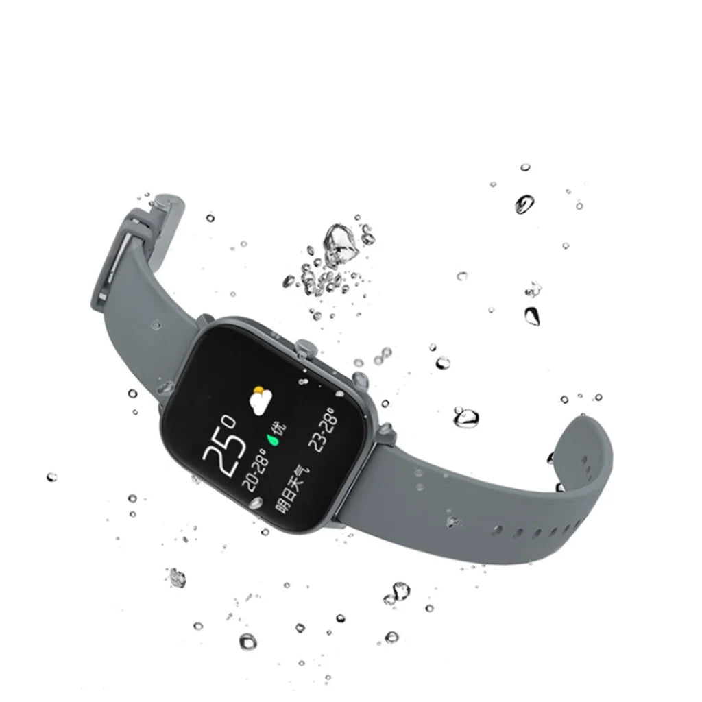 Smart Wrist Watch Set Premium 2X Waterproof Fitness Heart Rate Monitor Tracker P8 - Grey