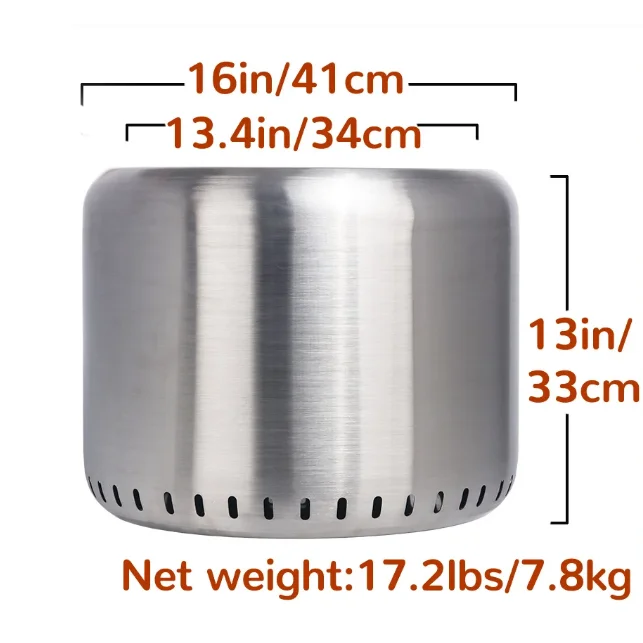 Smokeless Fire Pit & Cooking Grill Ecoflame - Home & Garden