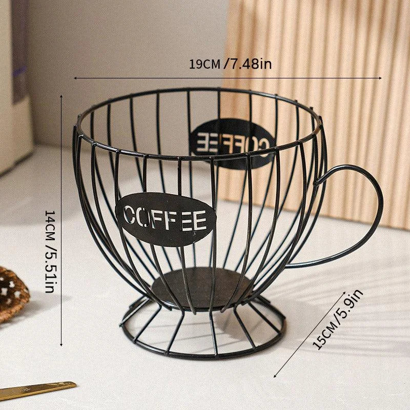 Snacks and Candy Organizer Coffee Capsules Shelf Storage