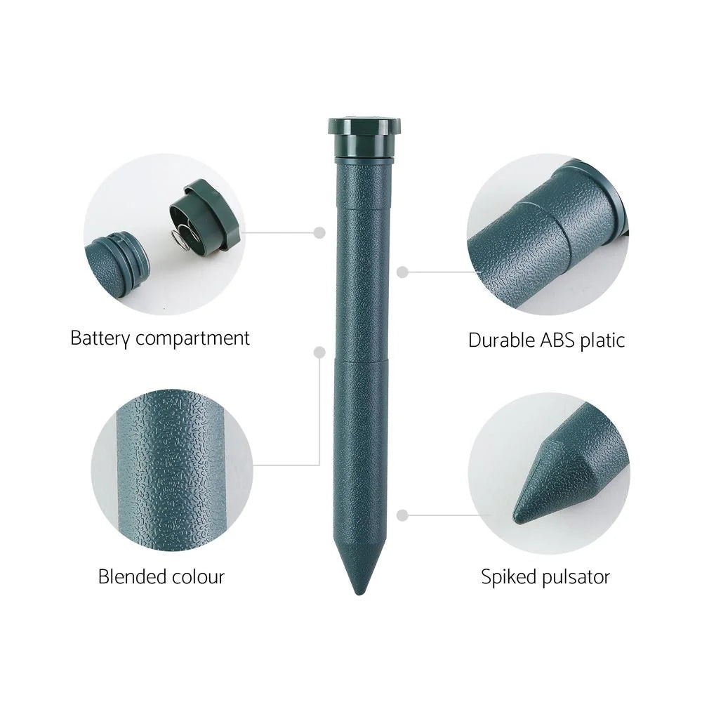 Snake Repeller 6X Multi Pulse Ultrasonic Battery Powered