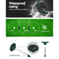 Snake Repeller Set of 12 Solar LED Pulse Plus Ultrasonic