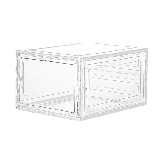 Sneaker Display Case Shoe Storage Organizer Box Stackable