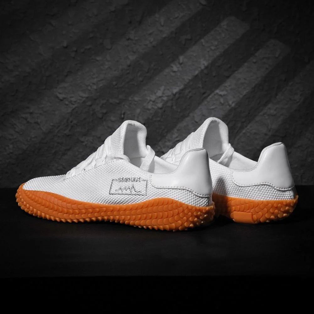 Sneakers Men’s Barefoot Lightweight Shoes - White Size US10