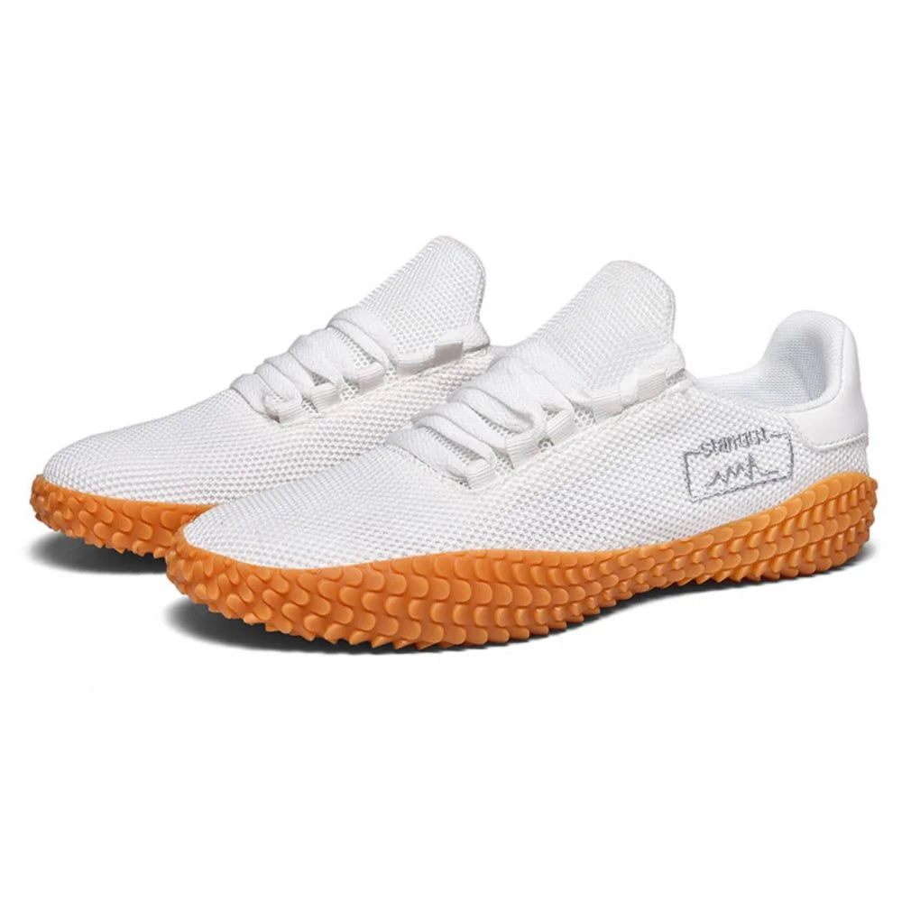 Sneakers Men’s Barefoot Lightweight Shoes - White Size US10