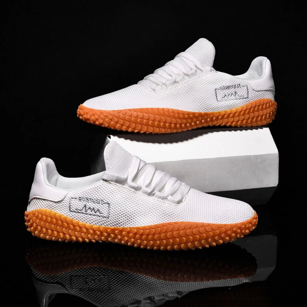 Sneakers Men’s Barefoot Lightweight Shoes - White Size US10