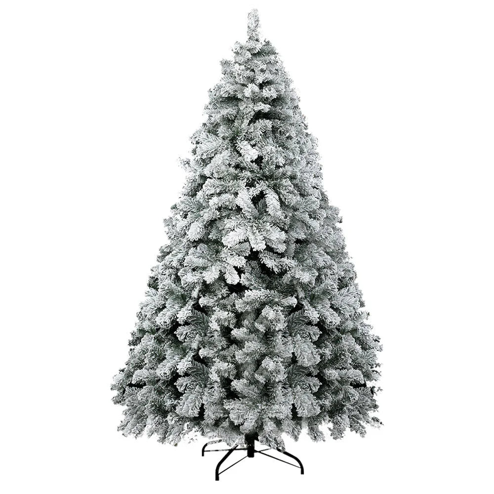 Snowy Christmas Tree 2.4M 8FT Xmas Decorations 859 Tips
