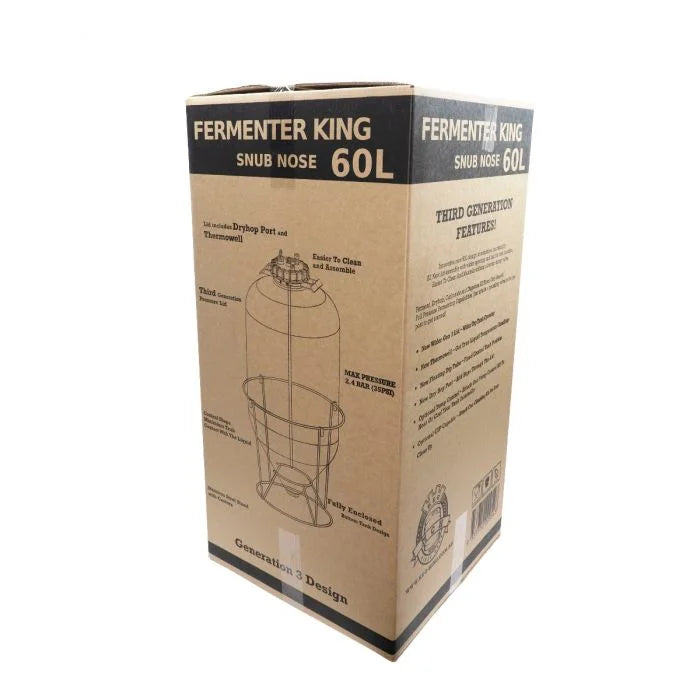 Snub Nose 60L Fermenter