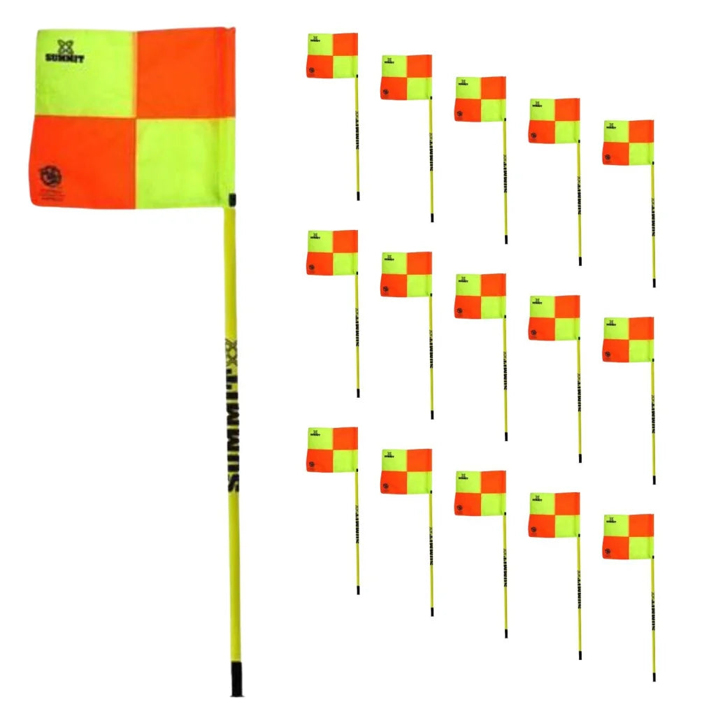 Soccer Corner Flag 150cm x 2.5cm FFA Approved Football