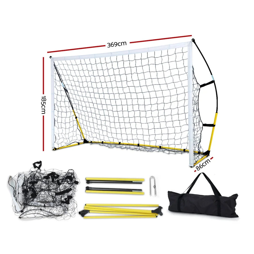 Soccer Football Goal Net Portable Kids Outdoor Training Sports 3.6M XL