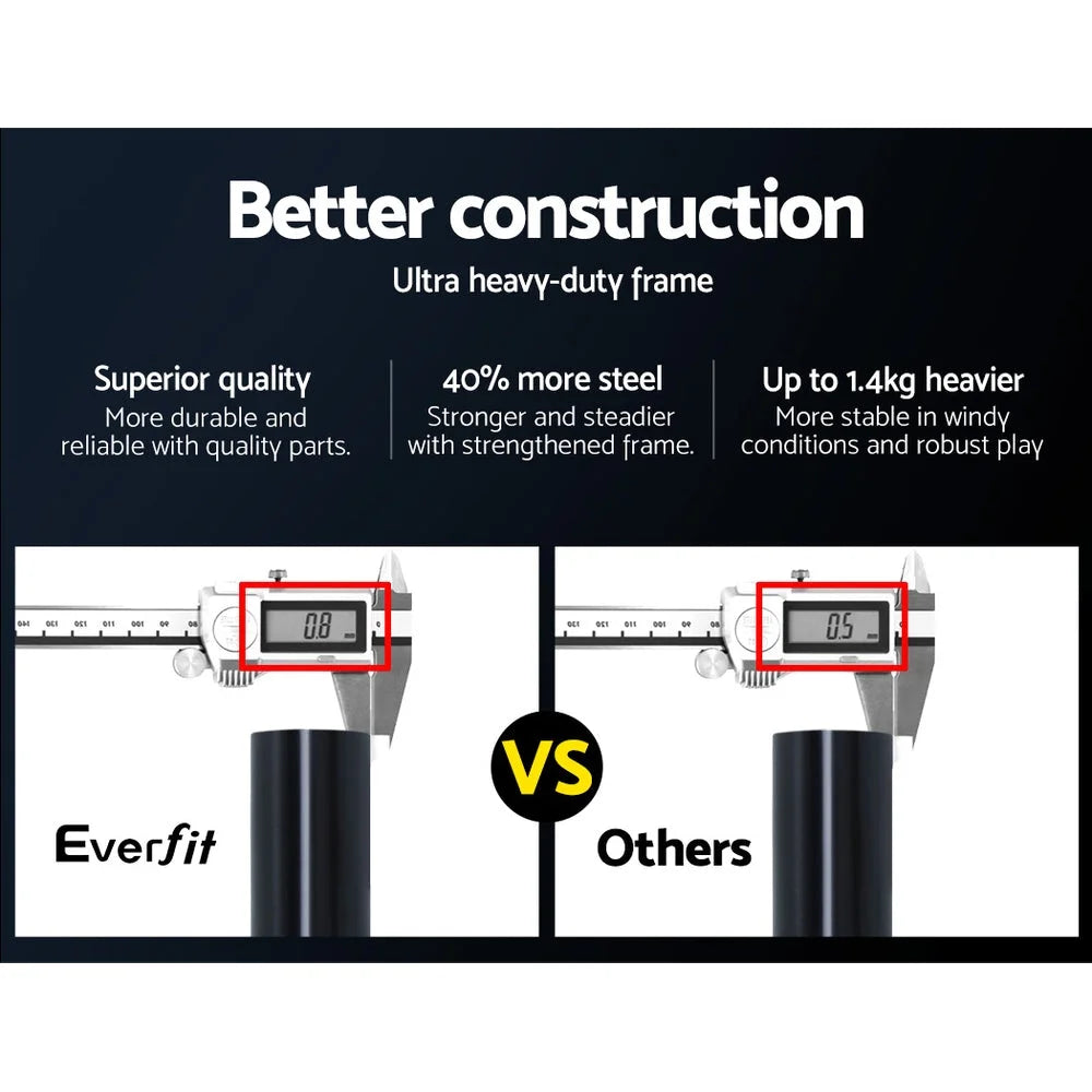 Soccer Rebounder Net Portable Volley Training Football Goal