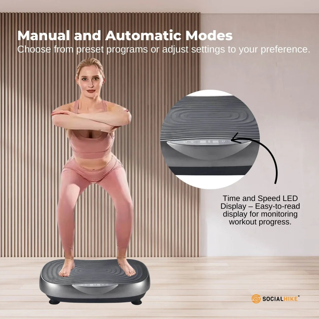 Social Hike Vibration Plate Machine