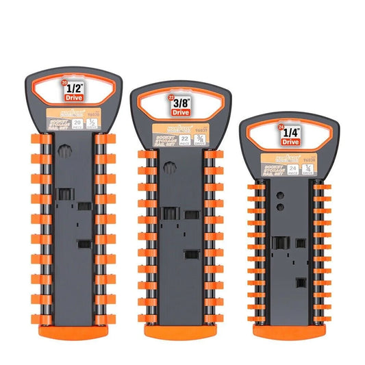 Socket Holder Rack Organizer 3Pc Rails 66 Holder Garage
