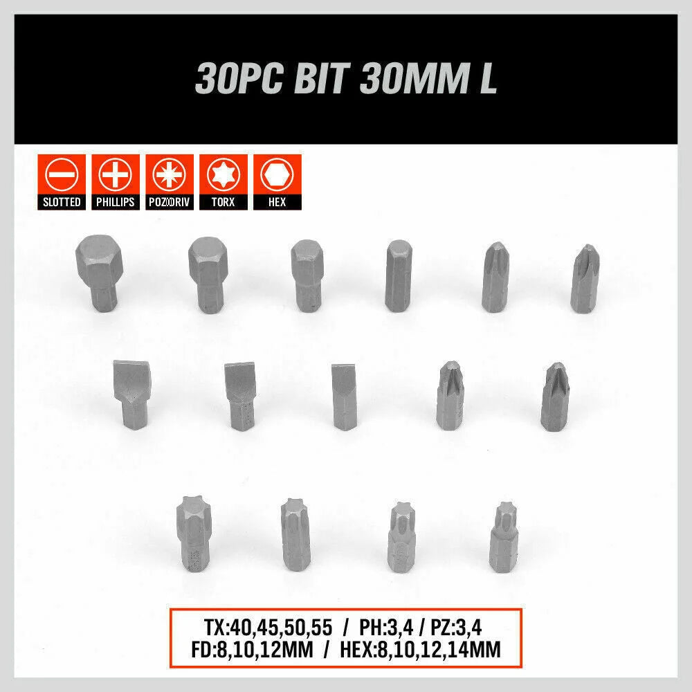 Socket Ratchet Wrench Set 94Pc Screwdriver Bits Extension