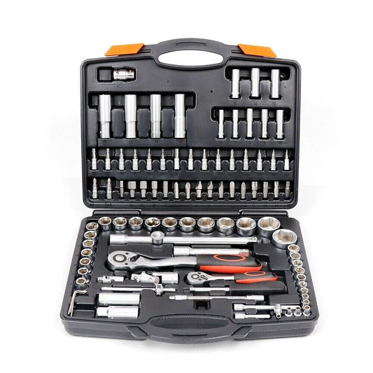 Socket Ratchet Wrench Set 94Pc Screwdriver Bits Extension
