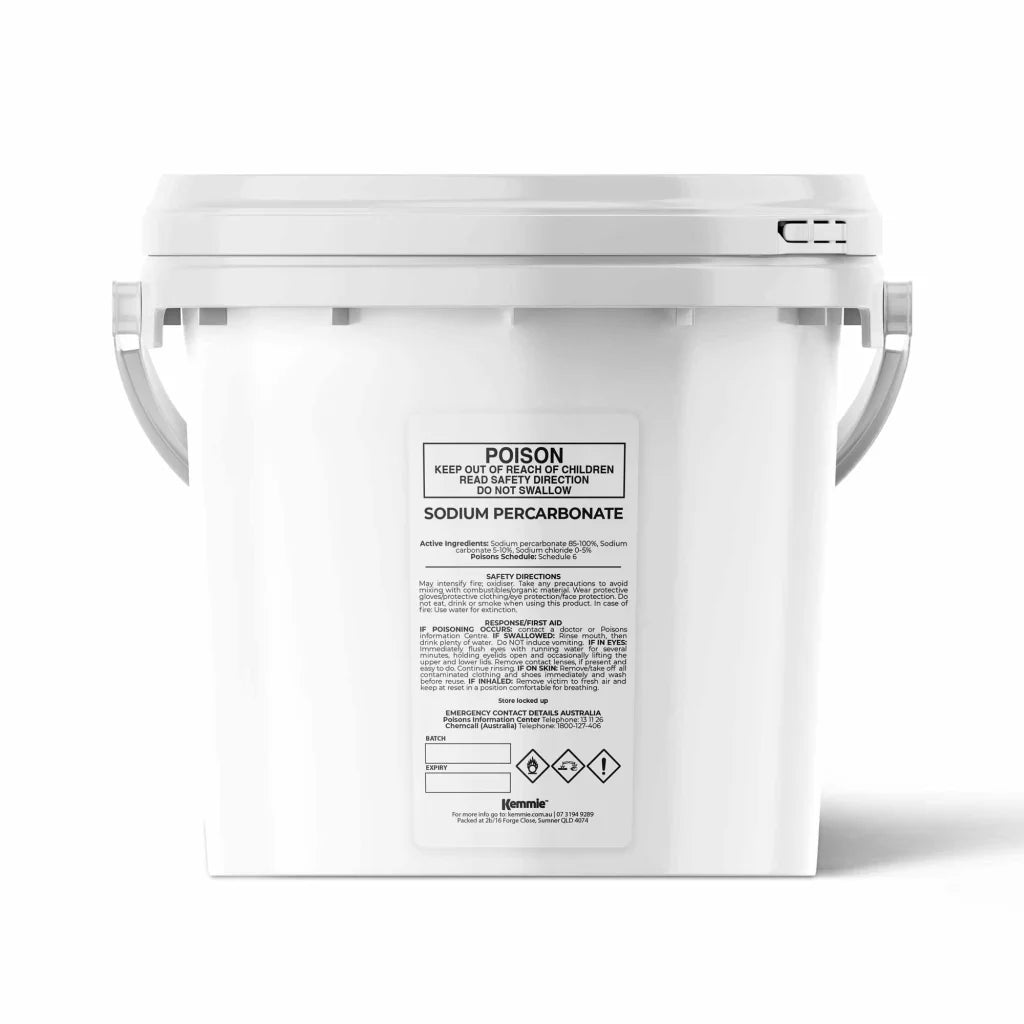 Sodium Percarbonate Tub 5Kg - Eco Laundry Cleaner Brew