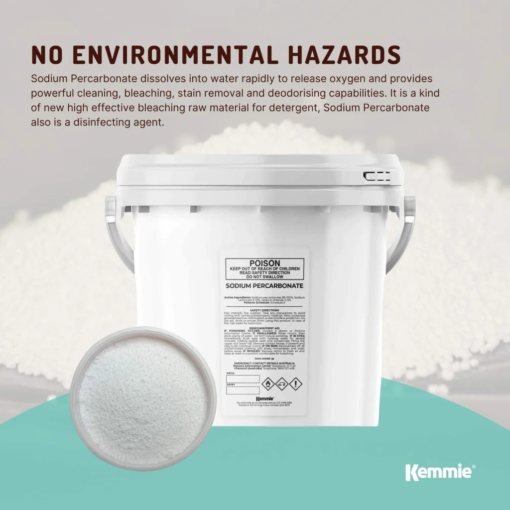 Sodium Percarbonate Tub 5Kg - Eco Laundry Cleaner Brew