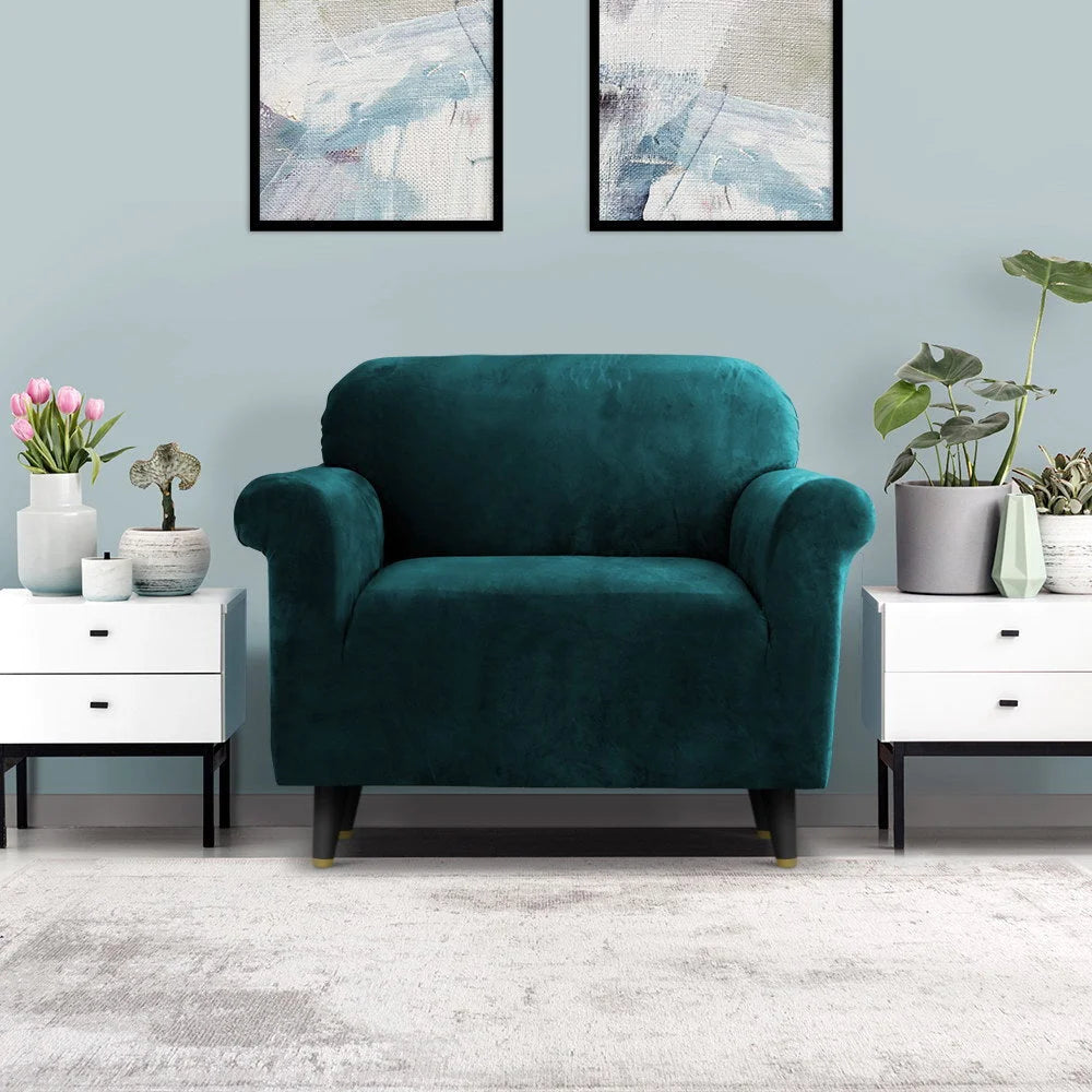 Sofa cover couch with component details and storage context