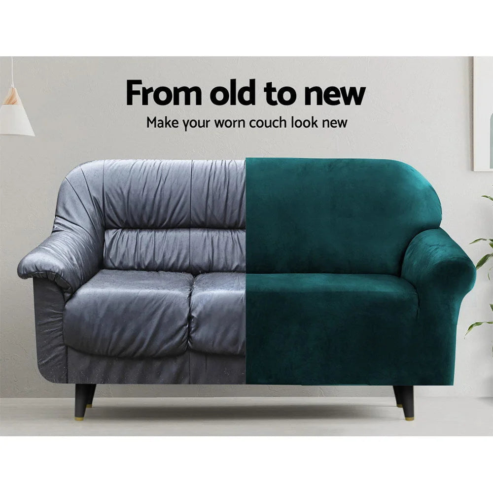 Sofa cover couch with covers seater velvet
