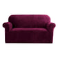 Sofa Cover Couch Covers 2 Seater Velvet Ruby