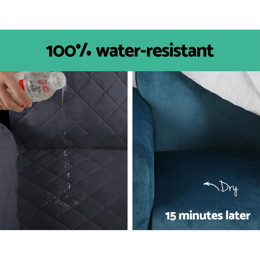 Sofa cover couch with covers seater water resistant dark