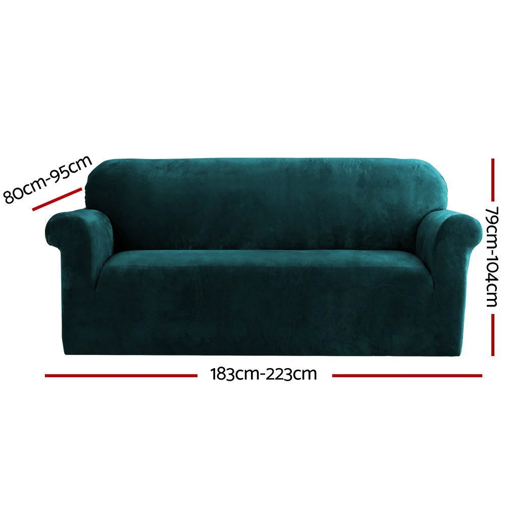Sofa cover couch with covers seater velvet agate