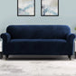 Velvet sofa cover couch with cover fabric and edge stitching