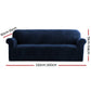 Sofa Cover Couch Covers 4 Seater Velvet sapphire 768