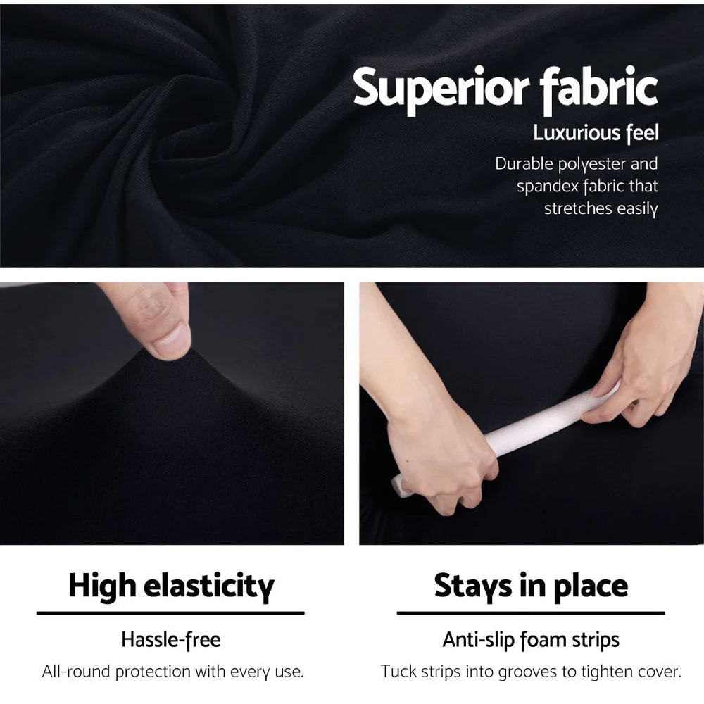 Sofa Cover Elastic Stretchable Couch Covers 3-Seater
