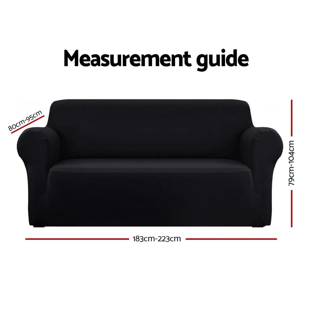 Sofa Cover Elastic Stretchable Couch Covers 3-Seater