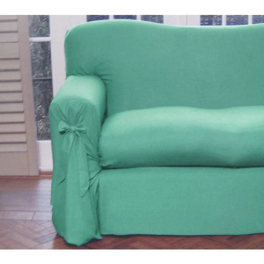 Sofa Cover Jade Green 2 to 3 Seater 230 X 420cm - Furniture